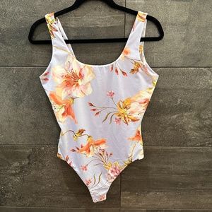 Adriana Iglesias LISA Body lilac garden bodysuit size 42 NWT